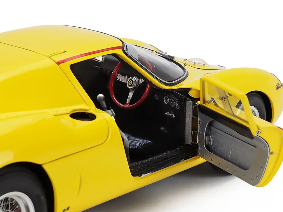 Ferrari 250 LM RHD (Right Hand Drive) #26 Pierre Dumay - Gustave 'Taf' Gosselin "Team Georges Marquet" 2nd Place "24 Hours of Le Mans" (1965) Limited Edition to 1500 pieces Worldwide 1/18 Diecast Model Car by CMC