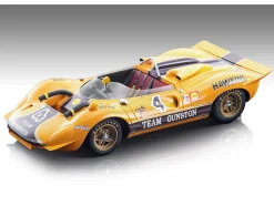 Ferrari 350 P4 Can Am #4 Paul Hawkins Winner Roy Hesketh 3 Hours 1968 Mythos Series Limited Edition 165 pieces Worldwide 1/18 Model Car Tecnomodel TM18-251C