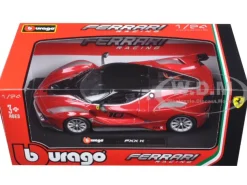 Ferrari Racing FXX-K #10 Red 1/24 Diecast Model Car Bburago 26301
