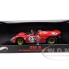 Ferrari 512 S #23 Daytona 1971 B.Adamovicz Elite Edition 1/18 Diecast Model Car Hot Wheels T6930
