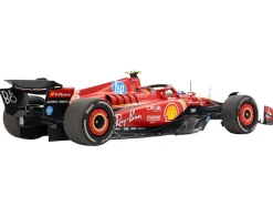 Ferrari SF-24 #55 Carlos Sainz Jr. 2nd Place Formula One F1 "United States GP" (2024) Limited Edition to 20 pieces Worldwide 1/18 Diecast Model Car by BBR