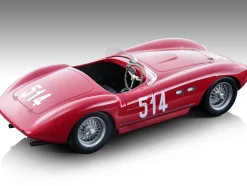 Ferrari 735S 166MM Spyder #514 Alberico Cacciari Bill Mason Mille Miglia 1953 Limited Edition to 70 pieces Worldwide 1/18 Model Car Tecnomodel TM18-246D