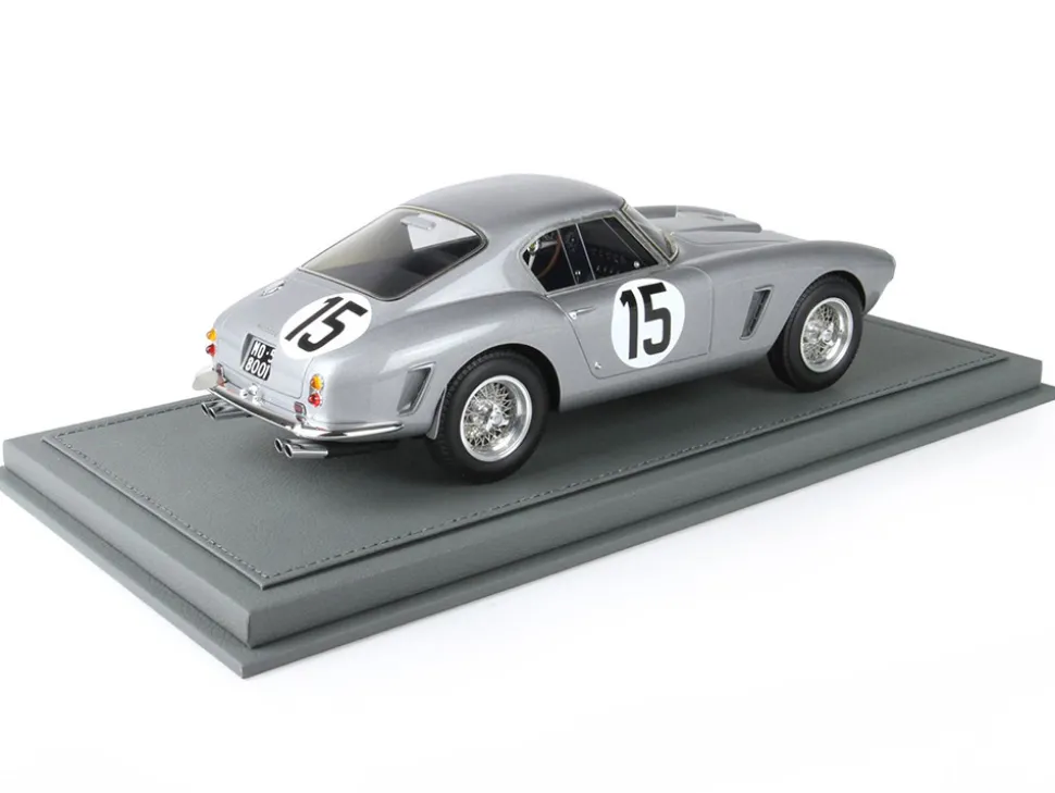 Ferrari 250 SWB #15 Graham Whitehead - Henry Taylor "24 Hours of Le Mans" (1960) with DISPLAY CASE Limited Edition to 99 pieces Worldwide 1/18 Model Car by BBR
