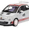 Fiat 500 Abarth Assetto Corse Presentation Gray 1/18 Model Car Top Speed TS0433