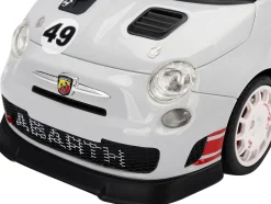 Fiat 500 Abarth Assetto Corse Presentation Gray 1/18 Model Car Top Speed TS0433