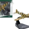 Fiat G55 Centauro Fighter Aircraft 1 Gruppo 3 Squadriglia MM 91147 Italy 1944 Italian Air Force Oxford Aviation Series 1/72 Diecast Model Airplane Oxford Diecast AC112