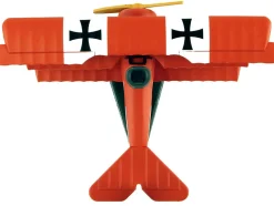 Fokker Dr I Tri plane Aircraft Red Baron German Air Force 1/63 Diecast Model Airplane Postage Stamp PS5349