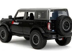 2021 Ford Bronco Badlands Black "Rigid" with Extra Wheels "Just Trucks" Series 1/24 Diecast Model Car by Jada