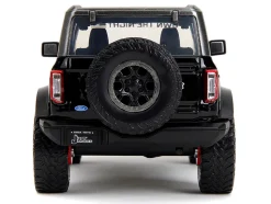 2021 Ford Bronco Badlands Black "Rigid" with Extra Wheels "Just Trucks" Series 1/24 Diecast Model Car by Jada