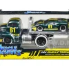 1950 Ford COE Flatbed Truck #61 1966 Ford GT40 MK II #61 Green Metallic Yellow Stripes Muscle Transports Series 1/64 Diecast Model Cars Muscle Machines 11547