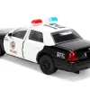 Ford Crown Victoria "LAPD (Los Angeles Police Department) Black and White "The Fast and the Furious" (2001) Movie "Fast & Furious" Series 1/32 Diecast Model Car by Jada