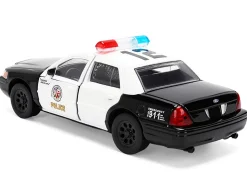 Ford Crown Victoria "LAPD (Los Angeles Police Department) Black and White "The Fast and the Furious" (2001) Movie "Fast & Furious" Series 1/32 Diecast Model Car by Jada