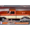 1979 Ford F-150 Custom Pickup Truck Brown Metallic and Cream "Timeless Legends" Series 1/24 Diecast Model Car by Motormax