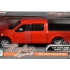 2019 Ford F-150 Lariat Crew Cab Pickup Truck Red 1/24 1/27 Diecast Model Car Motormax 79363