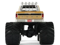 1979 Ford F-250 Monster Truck "Bigfoot #1 50th Anniversary" Gold Metallic "Kings of Crunch" Series 1/43 Diecast Model Car by Greenlight