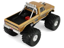 1979 Ford F-250 Monster Truck "Bigfoot #1 50th Anniversary" Gold Metallic "Kings of Crunch" Series 1/43 Diecast Model Car by Greenlight