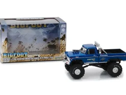 1974 Ford F-250 Monster Truck Bigfoot #1 The Original Monster Truck Blue 1/43 Diecast Model Car Greenlight 86097