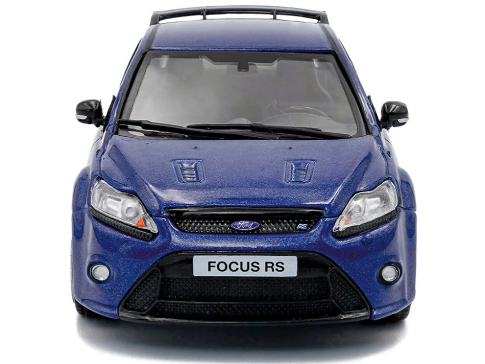 2010 Ford Focus MKII RS Indianapolis Blue Metallic 1/43 Diecast Model Car by Solido