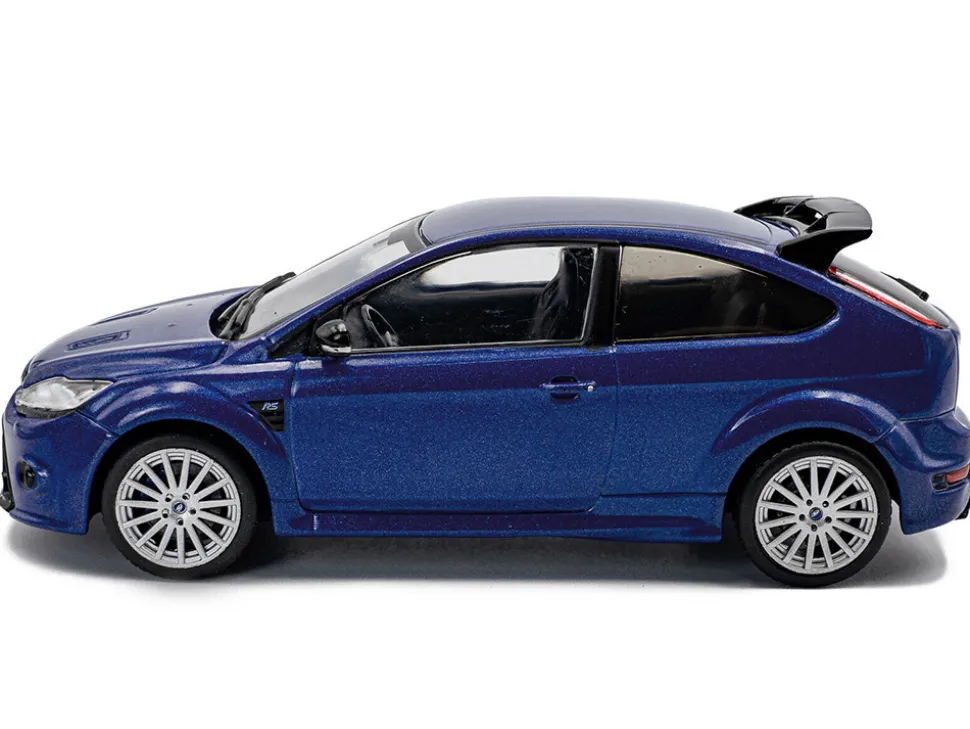 2010 Ford Focus MKII RS Indianapolis Blue Metallic 1/43 Diecast Model Car by Solido