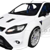 2009 Ford Focus RS MK2 Frozen White 1/18 Diecast Model Car by Solido