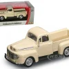 1948 Ford F-1 Pick Up Cream 1/43 Diecast Model Car Road Signature 94212
