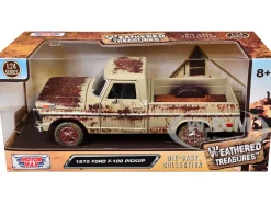 1972 Ford F-100 Pickup Truck Beige (Rusted) 