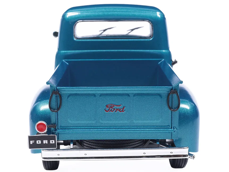 1952 Ford F1 Pickup Truck Blue Metallic 1/24 Diecast Model by IXO Models