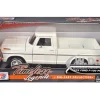1972 Ford F-100 Pickup Truck Cream "Timeless Legends" Series 1/24 Diecast Model Car by Motormax