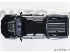 2019 Ford F-150 Raptor Pickup Truck Agate Black 1/18 Model Car by Autoart