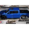 2017 Ford F-150 Raptor Pickup Truck Medium Blue Metallic 1/27 Diecast Model Car by Motormax
