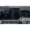 2017 Ford F-150 Raptor Pickup Truck Sunroof Matt Black Die-Cast Collection Series 1/24 Diecast Model Car Motormax 79344