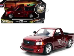 Ford F-150 SVT Lightning Pickup Truck Red Color Brush Finish 