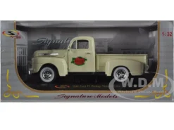 1949 Ford F-1 Tomato Delivery Truck Cream 1/32 Diecast Model Car Signature Models 32388