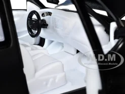 2001 Ford F-150 XLT Flareside Supercab Pickup Truck Matt Black with White Interior 