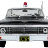 1964 Ford Galaxie 500 Police Car "Mount Airy Mayberry Sheriff" Black and White 1/43 Diecast Model by Iconic Replicas