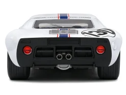 Ford GT40 MK1 #130 Henri Greder Jean Michel Giorgi Targa Florio 1967 Competition Series 1/18 Diecast Model Car Solido S1803009