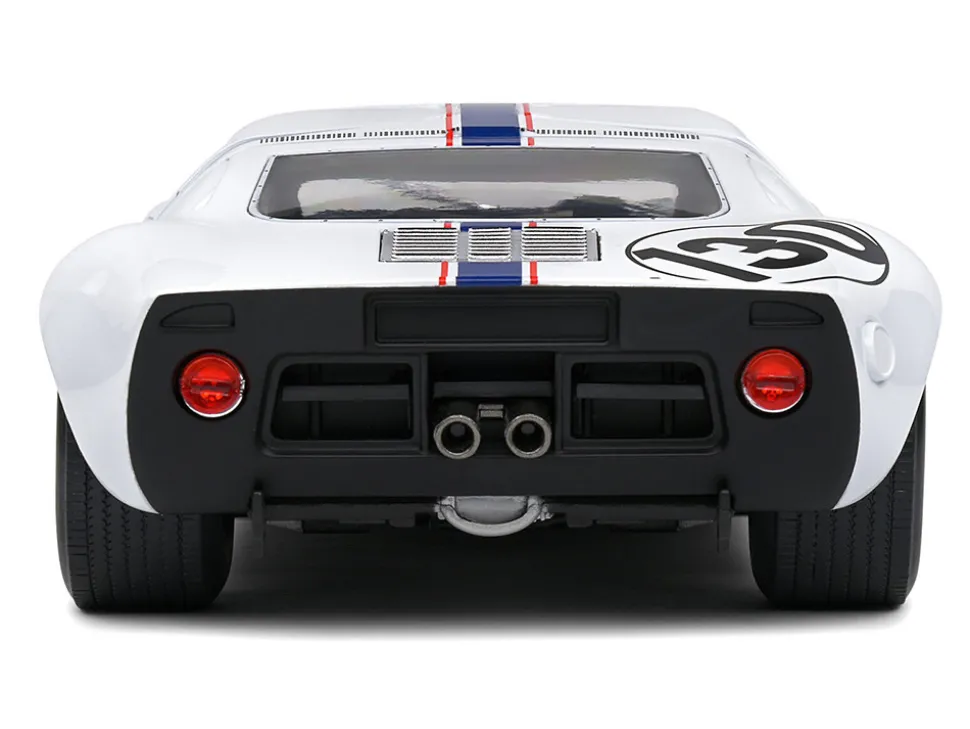 Ford GT40 MK1 #130 Henri Greder Jean Michel Giorgi Targa Florio 1967 Competition Series 1/18 Diecast Model Car Solido S1803009