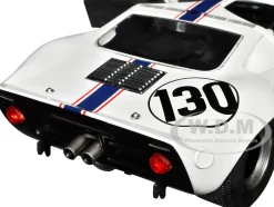 Ford GT40 MK1 #130 Henri Greder Jean Michel Giorgi Targa Florio 1967 Competition Series 1/18 Diecast Model Car Solido S1803009