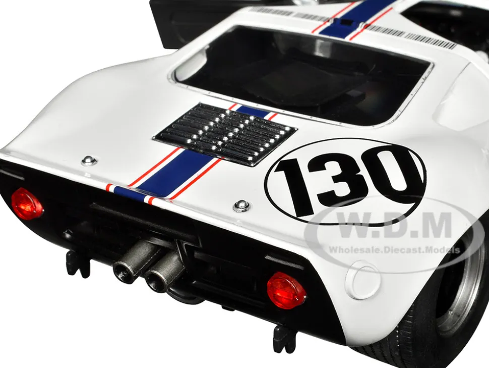 Ford GT40 MK1 #130 Henri Greder Jean Michel Giorgi Targa Florio 1967 Competition Series 1/18 Diecast Model Car Solido S1803009