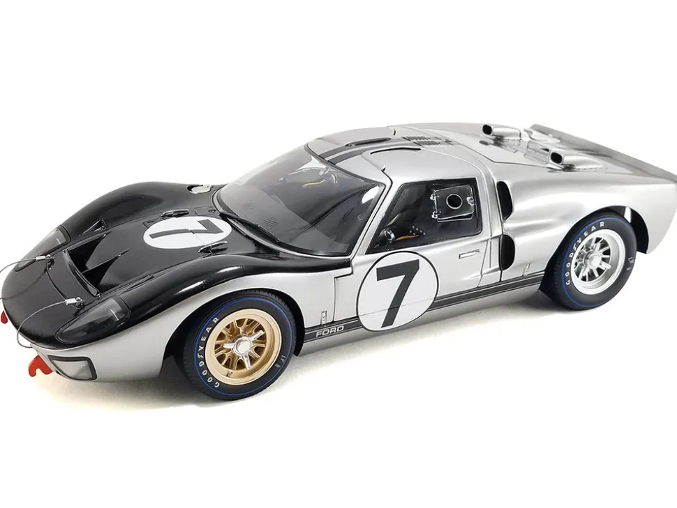 Ford GT40 MKII-B #7 Graham Hill - Brian Muir "Alan Mann Racing" "24 Hours of Le Mans" (1966) "Masterpiece Collection" 1/12 Diecast Model Car by ACME