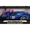 1967 Ford GT MK IV #4 Blue LeMans 24 Hours L.Ruby / D.Hulme 1/18 Diecast Model Car Shelby Collectibles SC426
