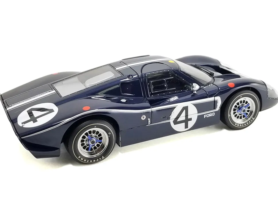 Ford GT40 MKIV #4 Denny Hulme - Lloyd Ruby "Holman & Moody" "24 Hours of Le Mans" (1967) "Masterpiece Collection" 1/12 Diecast Model Car by ACME