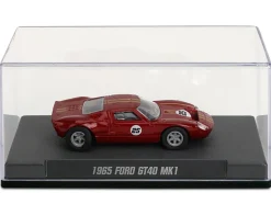 1965 Ford GT40 MK1 #25 Red Metallic with Gold Stripes 