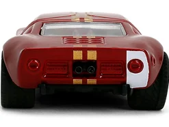 1965 Ford GT40 MK1 #25 Red Metallic with Gold Stripes 