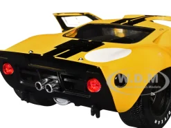 1968 Ford GT40 MK1 Yellow with Black Stripes 