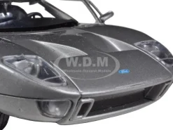 Ford GT Silver 1/24 Diecast Car Model Motormax 73297