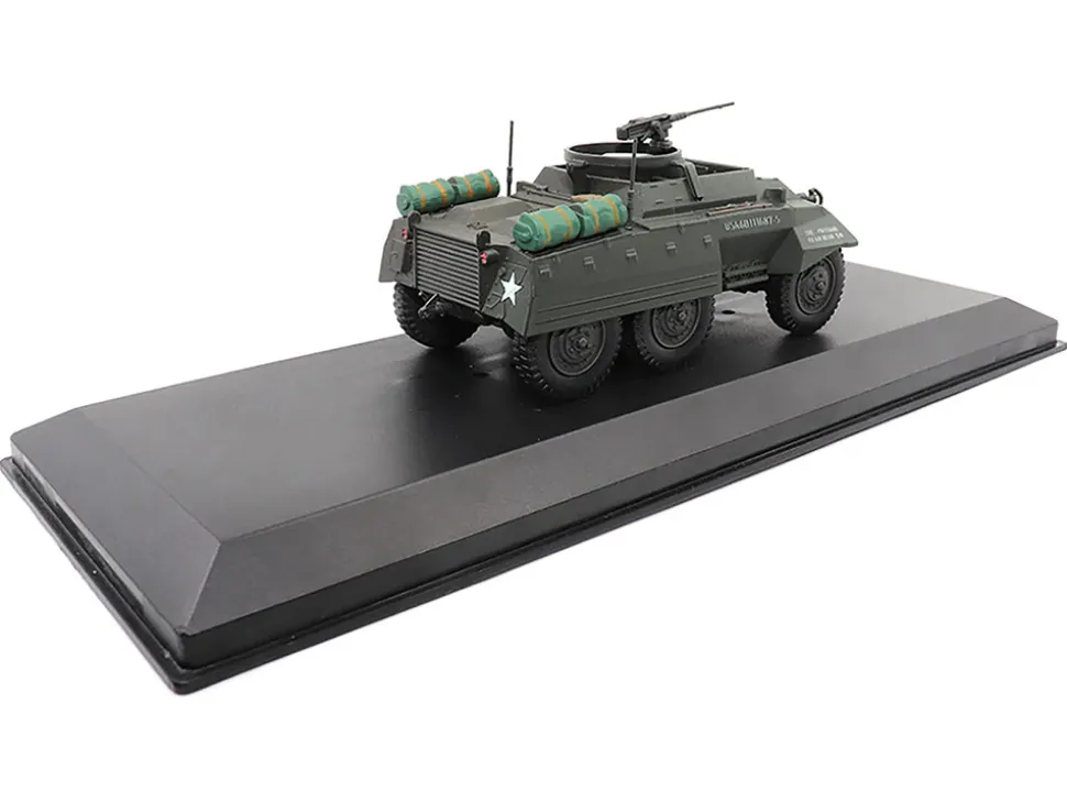Ford M20 Armored Utility Car Olive Drab United States Army 1/43 Diecast Model Militaria Die Cast 23203-43