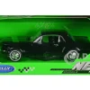 1964 1/2 Ford Mustang Coupe Hard Top Black 1/24 Diecast Model Car Welly 22451