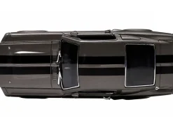 1967 Ford Mustang Custom Eleanor Gray Metallic Black Stripes Gone in 60 Seconds 2000 Movie 1/43 Diecast Model Car Greenlight 86411