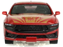 2024 Ford Mustang Dark Horse "Chinese Zodiac 2026 Year of the Horse" Red with Gold Graphics "Hobby Exclusive" Series 1/64 Diecast Model Car by Greenlight